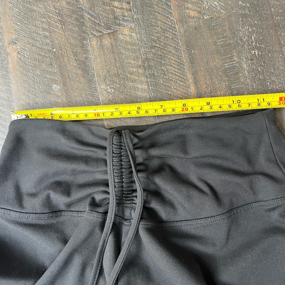 PINK Victoria Secret Black Biker Short Size small 6 inch - Picture 6 of 6
